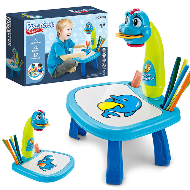 LED Drawing Table Toy with Music - MANY COLORS