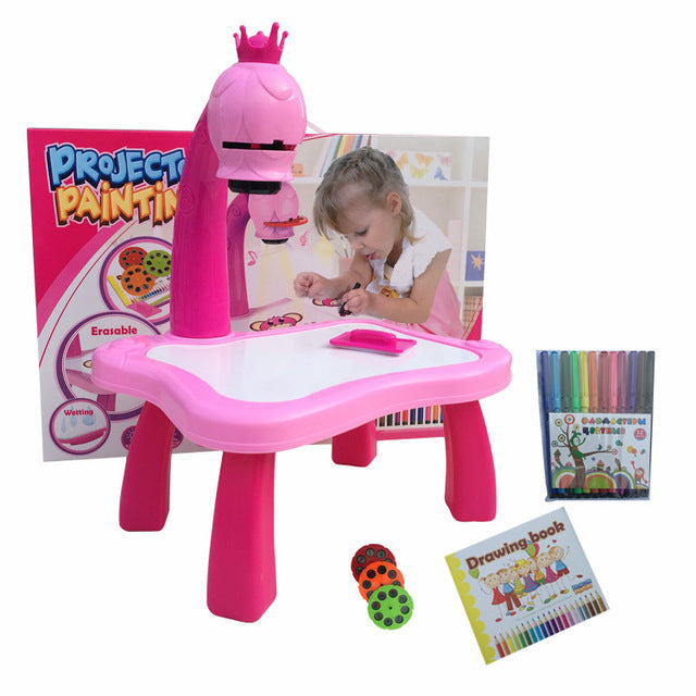 LED Drawing Table Toy with Music - MANY COLORS