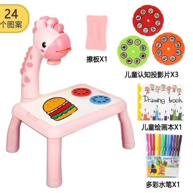 LED Drawing Table Toy with Music - MANY COLORS