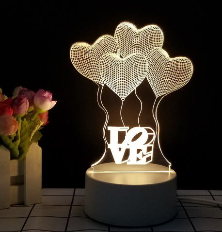 3D Table Lamps - MANY DESIGNS