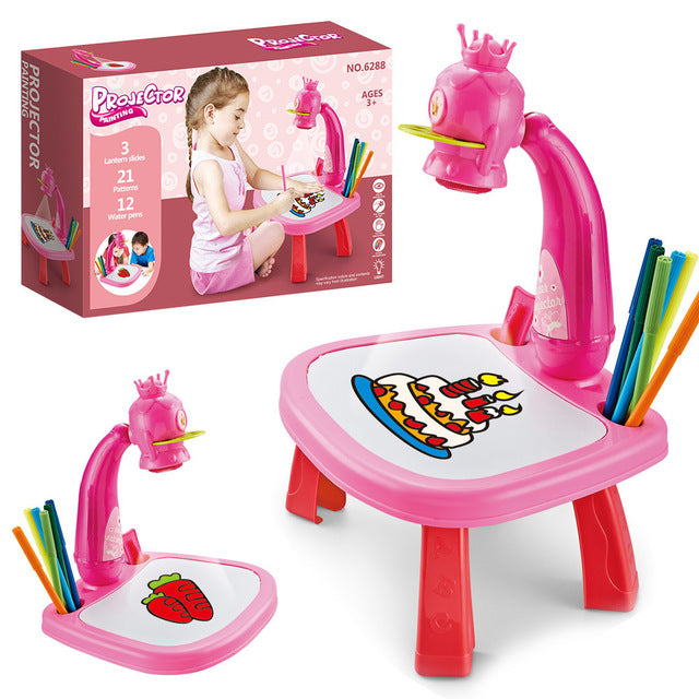 LED Drawing Table Toy with Music - MANY COLORS