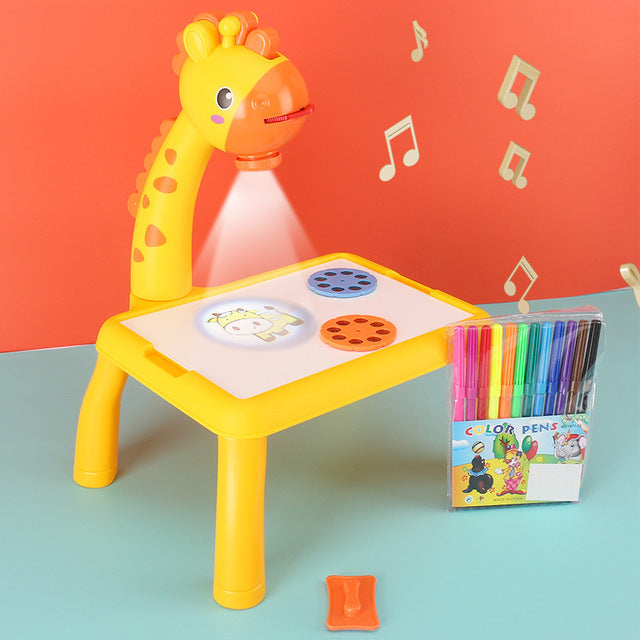 LED Drawing Table Toy with Music - MANY COLORS