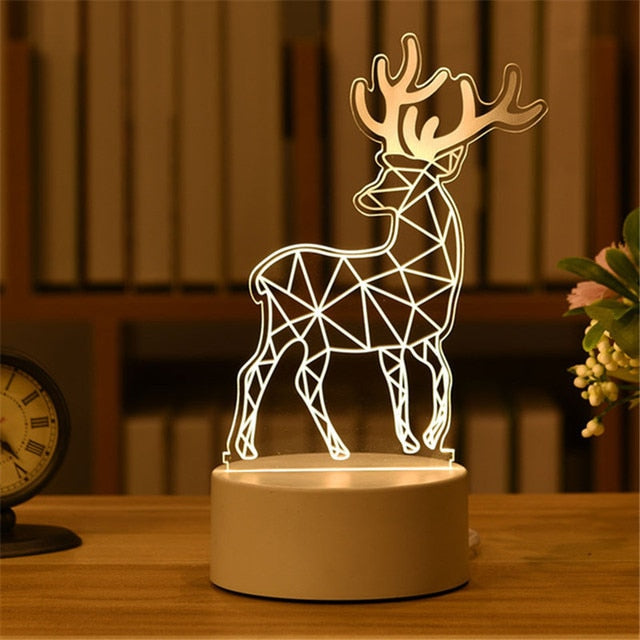 3D Table Lamps - MANY DESIGNS