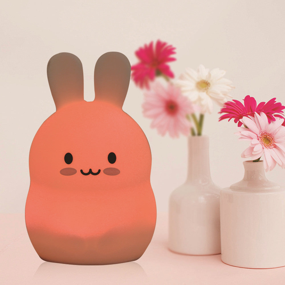 Remote Rabbit LED Night Light