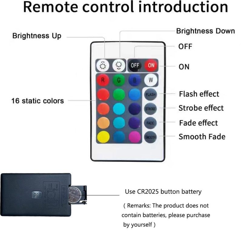 RGB Sunset Light Lamp - Adjustable w/ Remote