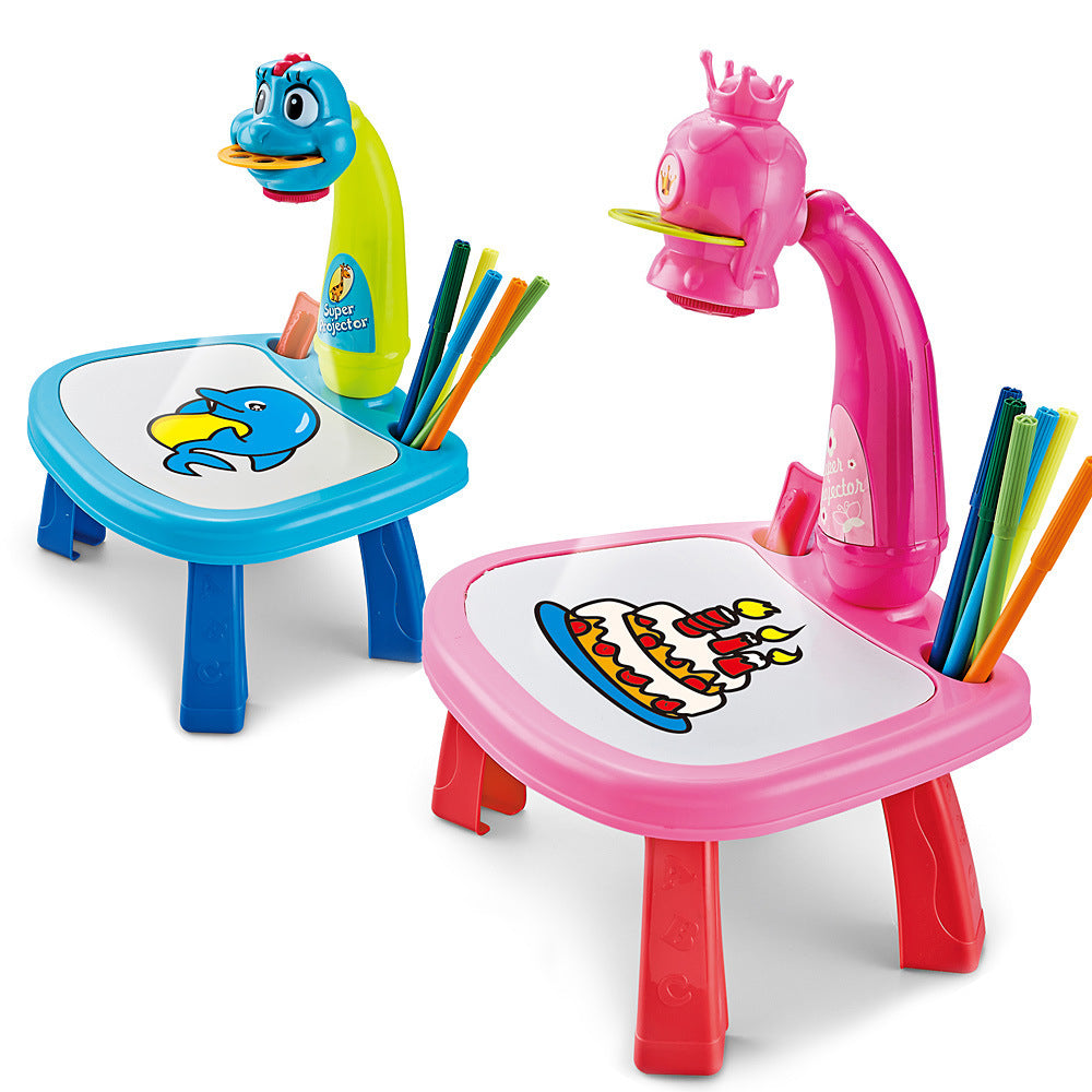 LED Drawing Table Toy with Music - MANY COLORS