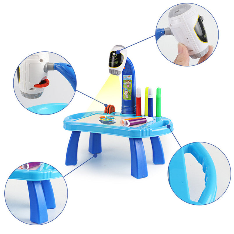 LED Drawing Table Toy with Music - MANY COLORS