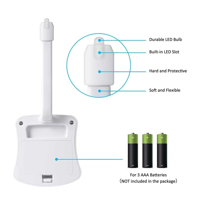 Toilet Night Light - LED - 8 Colors!