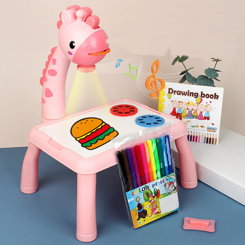 LED Drawing Table Toy with Music - MANY COLORS